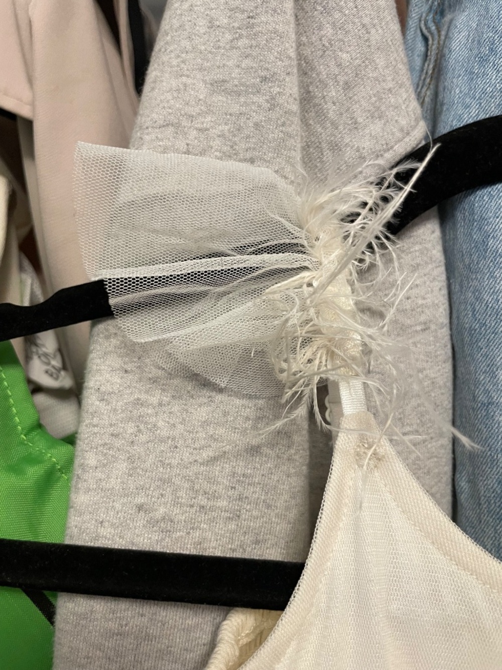 Noralee flower girl tulle ivory dress size 6 - Picture 3 of 7
